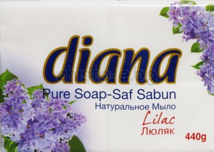 Diana сапун за пране Lilac, 4 x 110 гр.