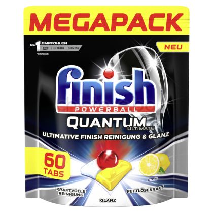 Таблетки за съдомиялна Finish Quantum Ultimate, 60 бр.