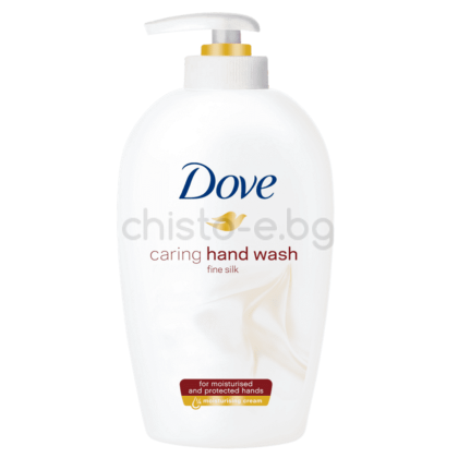 Dove течен сапун с помпа Fine Silk, 250 мл.