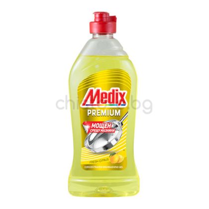 Препарат за съдове Medix Premium Gel Fresh Citrus , 415 мл.