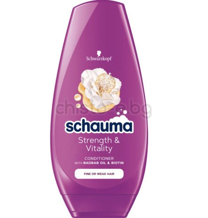 Балсам за коса Schauma Strength&Vitality, 220 мл.