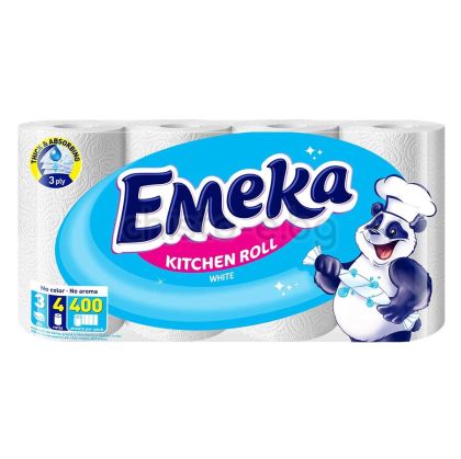 Кухненска ролка Емека White, 4 бр.