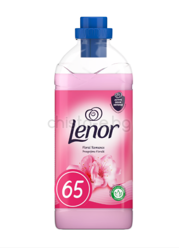 Омекотител Lenor Floral Romance, 1.625 л, 65 пранета