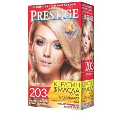 Боя за коса Prestige № 203 бежово рус