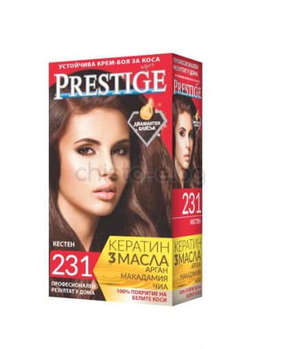 Боя за коса Prestige № 231 кестен