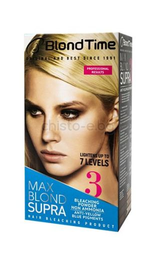 Blond Time 3 Max Blond Supra изрусител за коса без амоняк