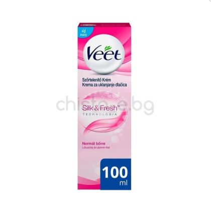 Veet Silk & Fresh крем за нормална кожа, 100 мл.