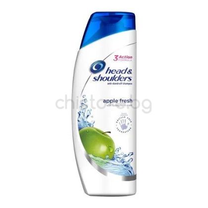 Head & Shoulders Apple Fresh шампоан против пърхот с аромат на зелена ябълка, 180 мл.