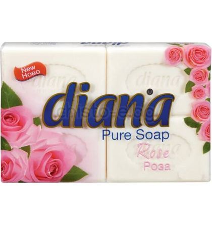 Diana сапун за пране Rose, 4 х 125 гр.