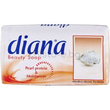 Тоалетен сапун Diana Pearl Protein & Moisturizer, 150 гр.