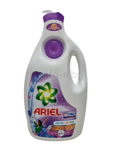 Течен перилен препарат Ariel White & Color, 6,3 л., 140 пранета