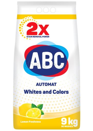 Прах за пране ABC White & Color, 9 кг. 