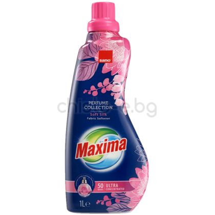 Омекотител Maxima Soft Silk, 1 л., 50 пранета