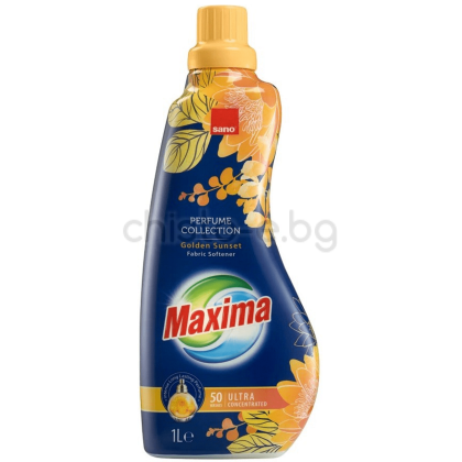 Омекотител Maxima Golden Sunset, 1 л., 50 пранета