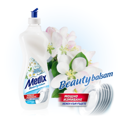 Препарат за съдове Medix Beauty Balsam Spring freshness, 450 мл.