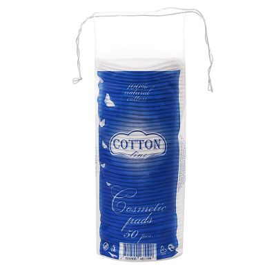 Cotton Line дискове за грим, 50 бр.