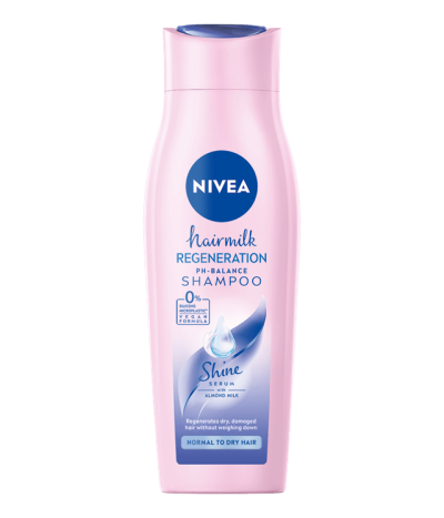 Nivea шампоан за блясък Hairmilk Natural Shine, 250 мл.