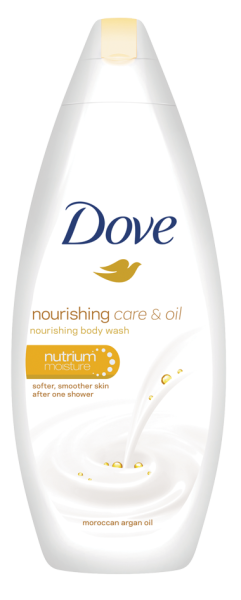 Душ гел с арганово масло Dove Nourishing Care&Oil, 250 мл.