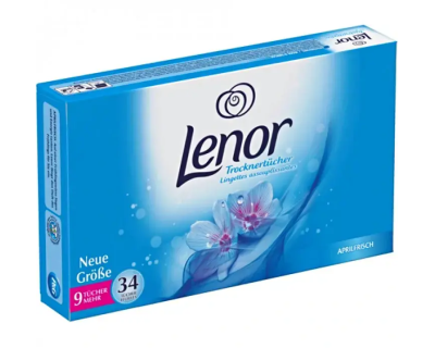 Кърпички за сушилня Lenor, 34 бр.