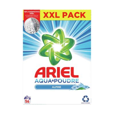 Прах за пране Ariel Alpine, 3.64 кг., 56 пранета