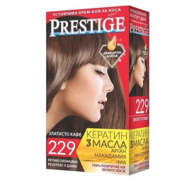 Боя за коса Prestige № 229 златисто кафе