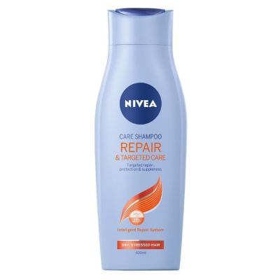 Nivea Repair & Targeted Care възстановяващ шампоан за изтощена и третирана коса, 250 мл.