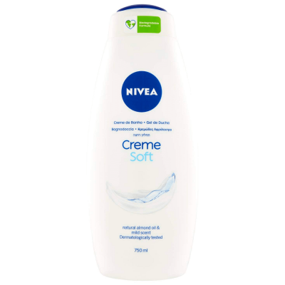 Душ гел Nivea Creme Soft, 750 мл. 