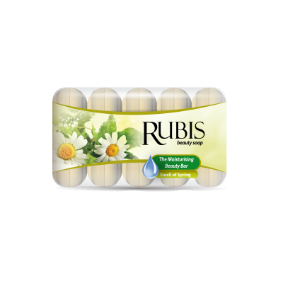 Тоалетен сапун Rubis Smell of Spring, 5 x 60 гр.