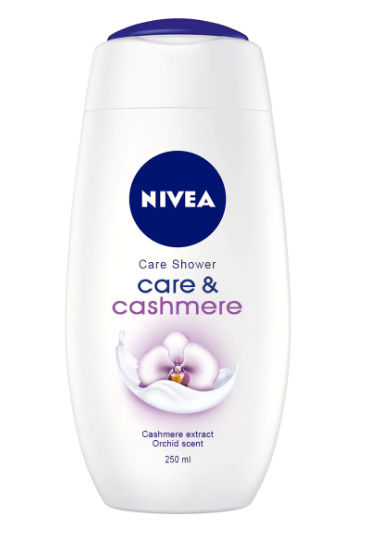 Душ гел Nivea Care & Cashmere  с кашмир, 250 мл.