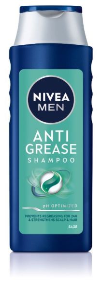 Nivea Men Anti Grease шампоан против омазняване за мъже, 400 мл.