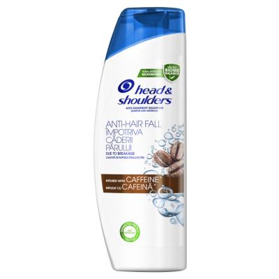 Head & Shoulders Caffeine шампоан с кофеин против пърхот и косопад, 360 мл.