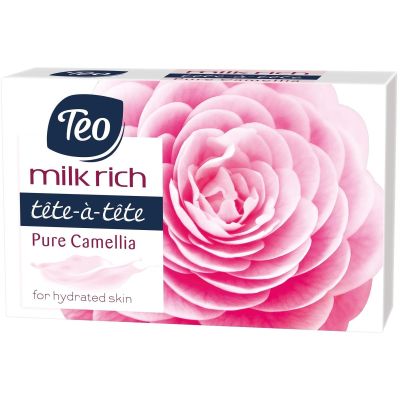 Тоалетен сапун Тео Milk Rich камелия, 100 гр. 