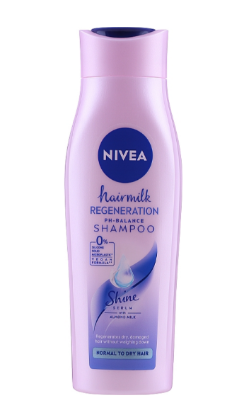 Nivea Normal Hair Milk шампоан с млечни протеини за нормална коса, 250 мл.