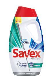 Течен перилен препарат Savex Premium Fresh, 1.8 л., 40 пранета