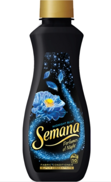 Омекотител Semana Midnight Blue, 250 мл., 10 пранета