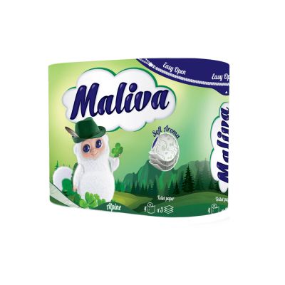 Тоалетна хартия Maliva alpin 4 бр.