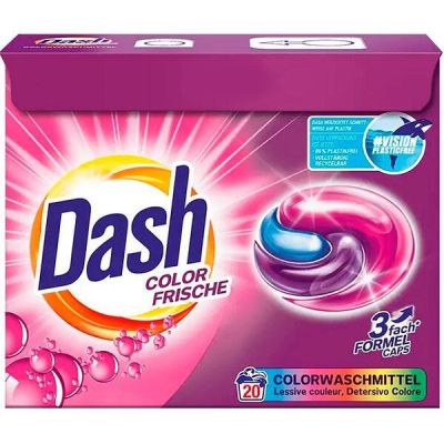 Капсули за пране Dash Color, 20 бр.